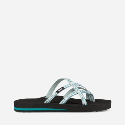 Teva Olowahu Women's Grey Flip Flops CA07611 Canada Online